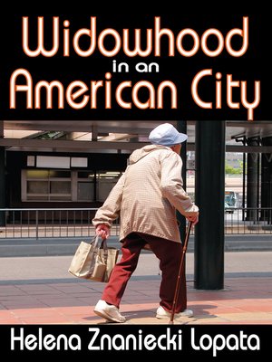 cover image of Widowhood in an American City